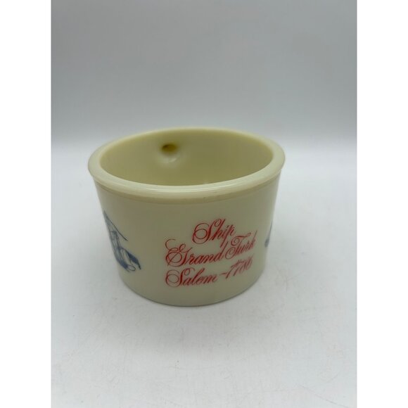 Vintage Shulton Old Spice Shaving Mug Milk Glass Mug - Picture 2 of 8